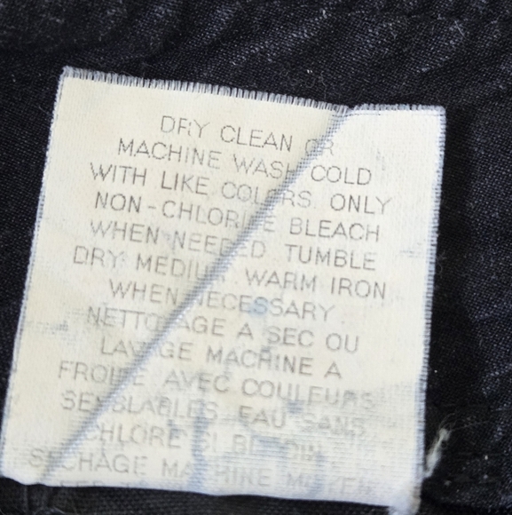 THEORY 62% Linen Blend Black  Pants Mid Rise Wide Leg Trousers Size 10 - Picture 16 of 16